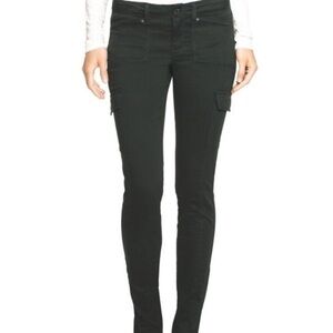 White House Black Market Skinny Leg Green Pants
